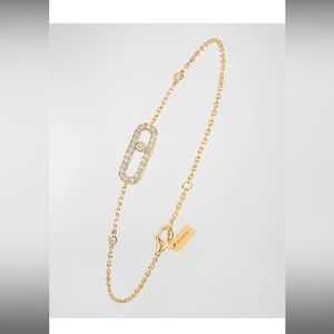 Messika
Move Uno 18K Yellow Gold Diamond Bracelet